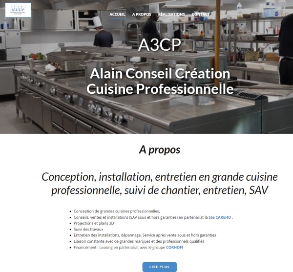 Site Valentine Guinard par Lightpme