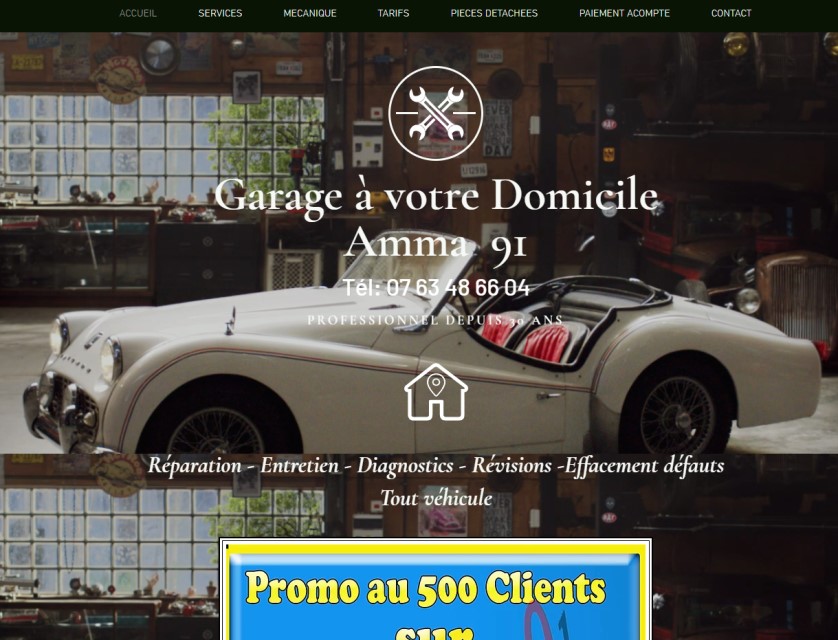 Amma91 garage domicile par LightPME